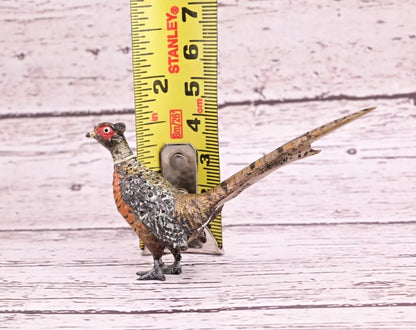 Amazing Antique Austrian Vienna Cold Painted Bronze Figure of Ring Neck Pheasant14