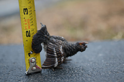 Extremely Detail Antique Cold Painted Austrian Vienna Bronze of a Wild Turkey5