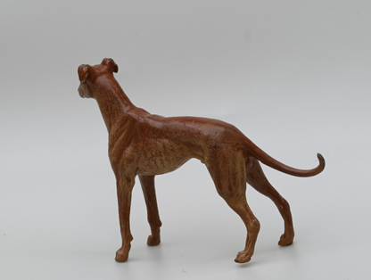 Vintage Austrian Vienna Cold Painted Bronze Figure of Italian Greyhound5