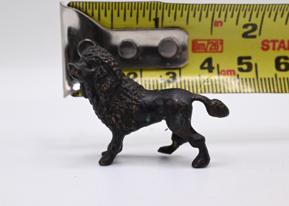 Original Antique Austrian Vienna Cold Painted Bronze Figure of Black Poodle5