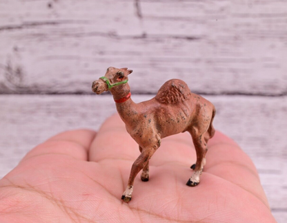 Original Miniature Antique Austrian Vienna Cold Painted Bronze of Desert Camel7