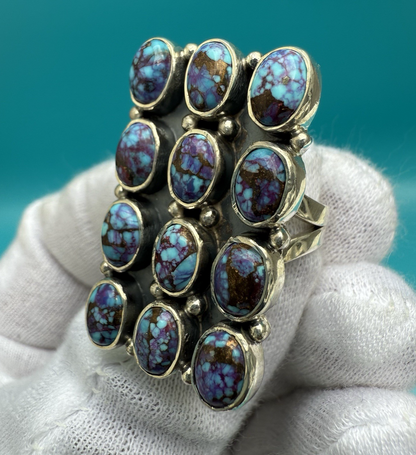 Beautiful Sterling Silver Southwest Style Ring w/ Amazing Turquoise 2