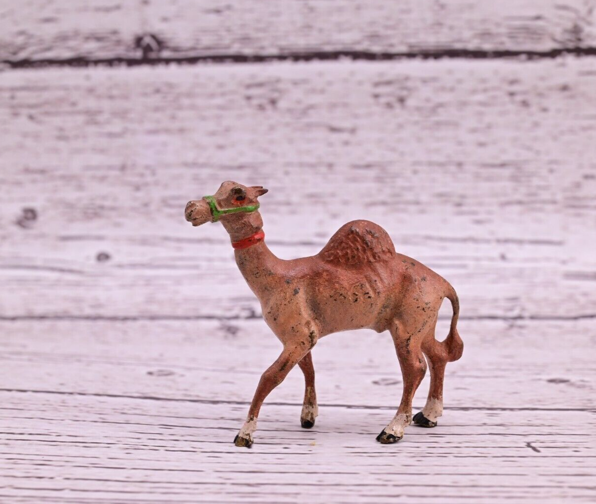 Original Miniature Antique Austrian Vienna Cold Painted Bronze of Desert Camel0