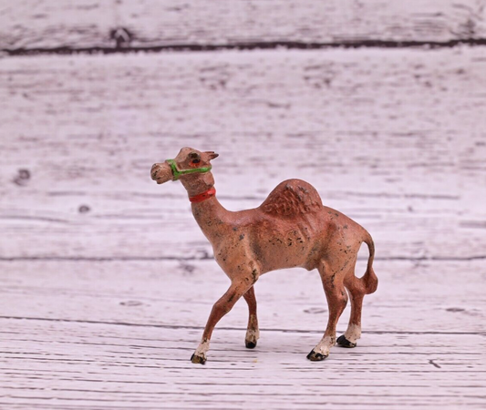 Original Miniature Antique Austrian Vienna Cold Painted Bronze of Desert Camel0
