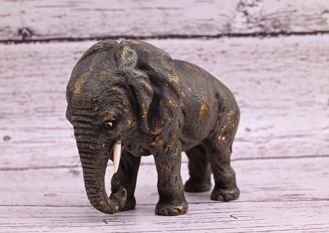 High Quality Antique Austrian Vienna Cold Painted Bronze Figure of Elephant11