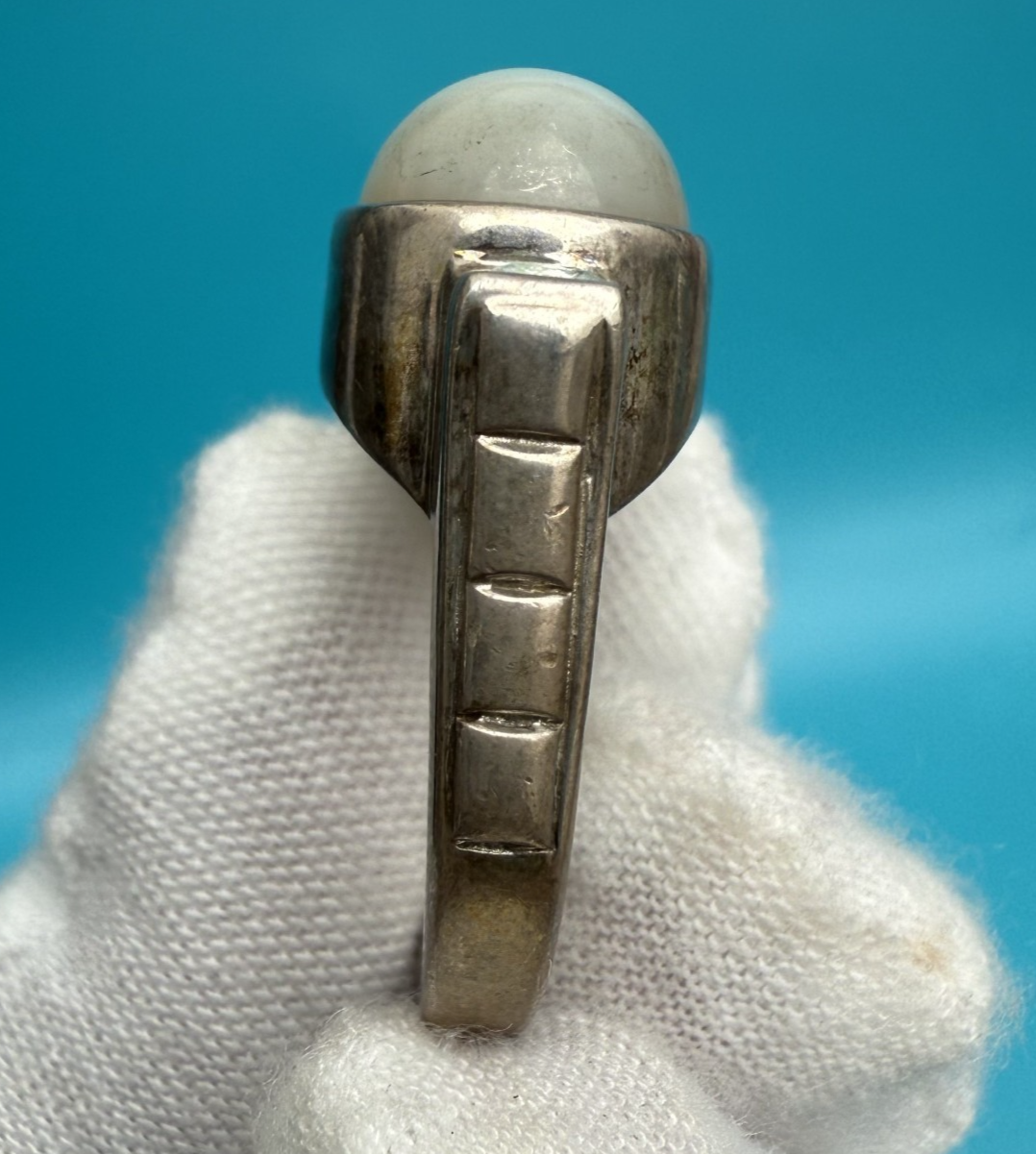 Genuine Judith Ripka Sterling Silver & Mother of Pearl Ring3