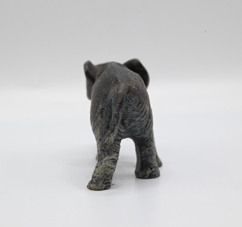 Gorgeous Antique Austrian Vienna Cold Painted Bronze Figure of Elephant3