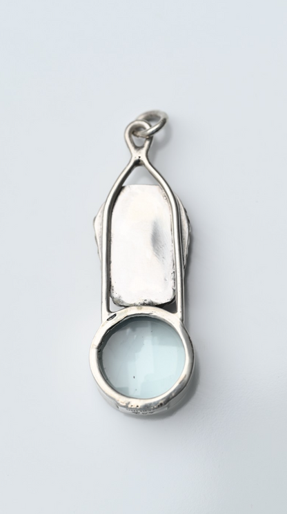 Sterling Silver Southwestern Jewelers Loupe with Black Onyx Gemstone1