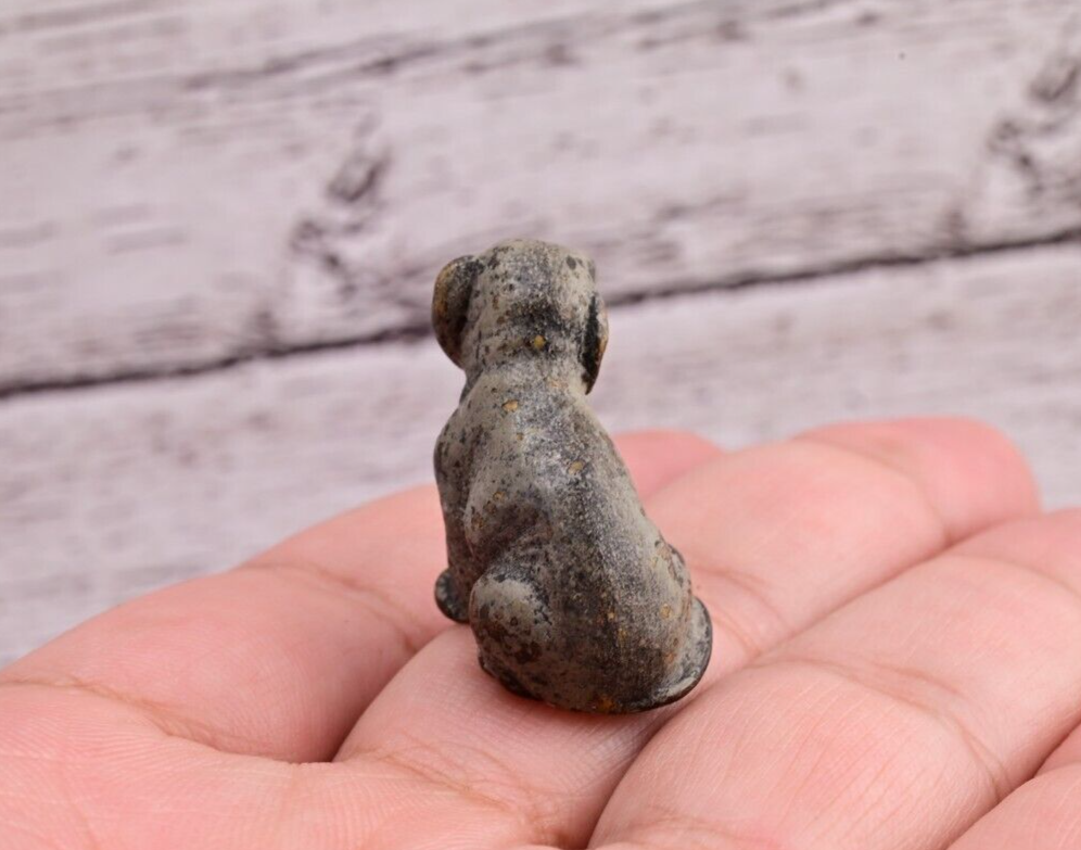 Antique Austrian Vienna Cold Painted Bronze Figure of Miniature Baby Elephant6