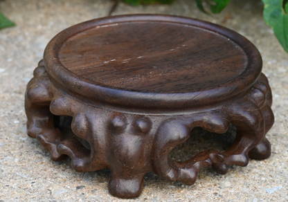 Wonderful Chinese Hand Carved Solid Root Display Base4