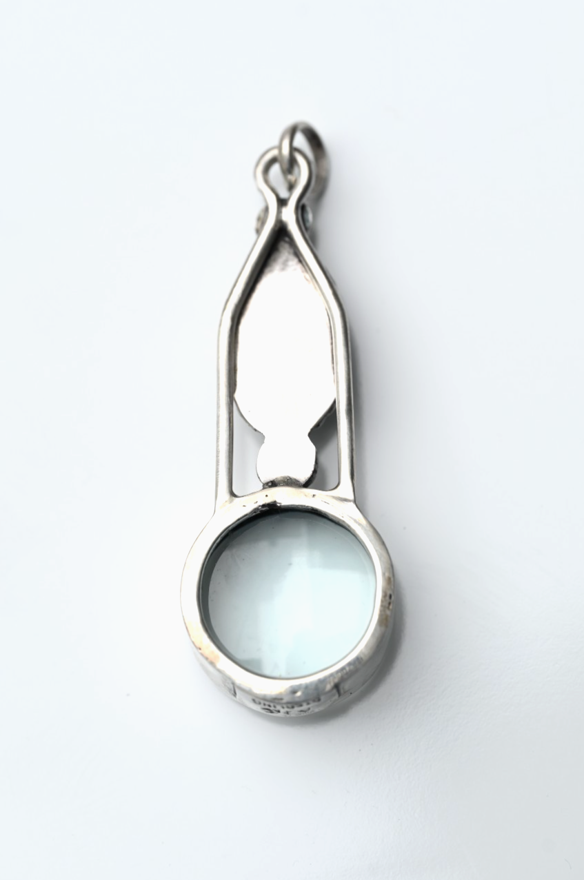 Sterling Silver Southwest Jewelers Loupe with Blue Turquoise1