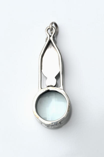 Sterling Silver Southwest Jewelers Loupe with Blue Turquoise1