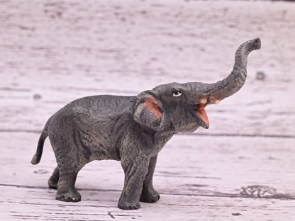 Gorgeous Antique Austrian Vienna Cold Painted Bronze Figure of Elephant4