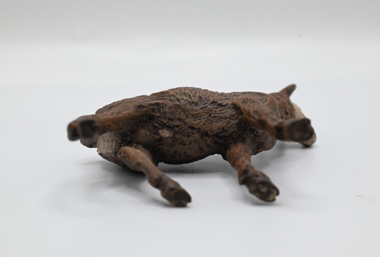 Life-like Antique Austrian Vienna Cold Painted Bronze Figure of Chamois Deer5