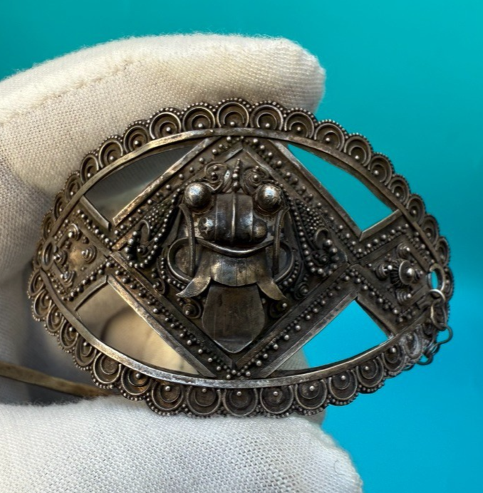 Gorgeous Tibet / Asian Export Silver Hairpin with Dragon Face0