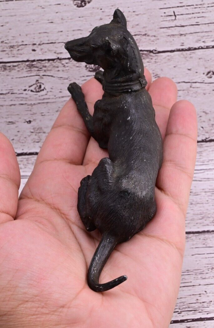 Antique Austrian Vienna *Style* Cold Painted Bronze Dog Possibly German Made6