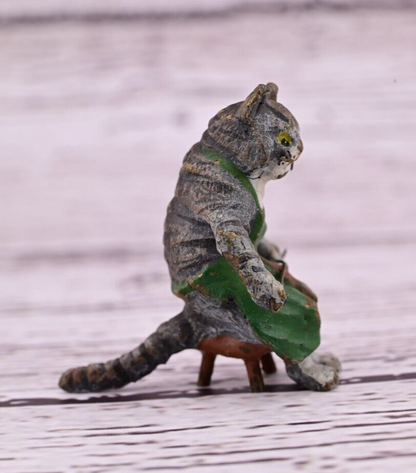 Awesome Antique Vienna Cold Painted Bronze Figure of Cobbler / Shoemaker Cat3