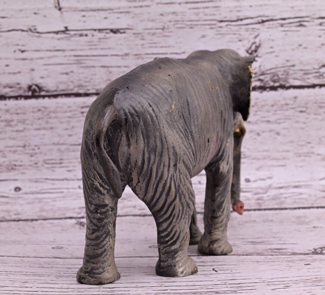 Majestic Antique Austrian Vienna Cold Painted Bronze Figure of Elephant5