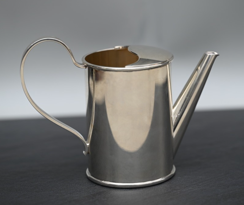 Simple yet Elegant Sterling Silver Watering Can / Creamer Signed Asprey3