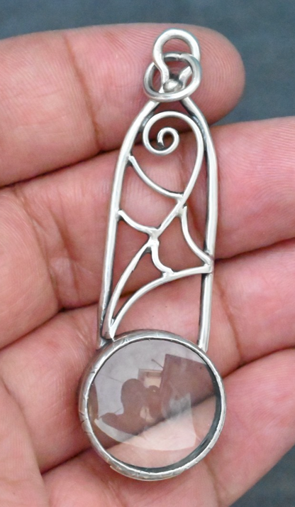 Spider Web Design Sterling Silver Southwest Jeweler's 10X Loupe3