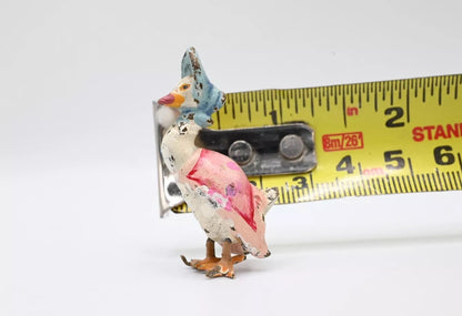 Original Antique Austrian Vienna Cold Painted Bronze Jemima Puddle-Duck Figure6