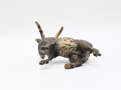 Awesome Antique Austrian Vienna Cold Painted Bronze of Mountain Goat4