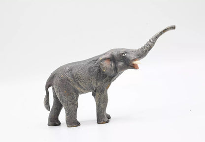 Original 1900s Antique Austrian Vienna Cold Painted Bronze of Elephant3