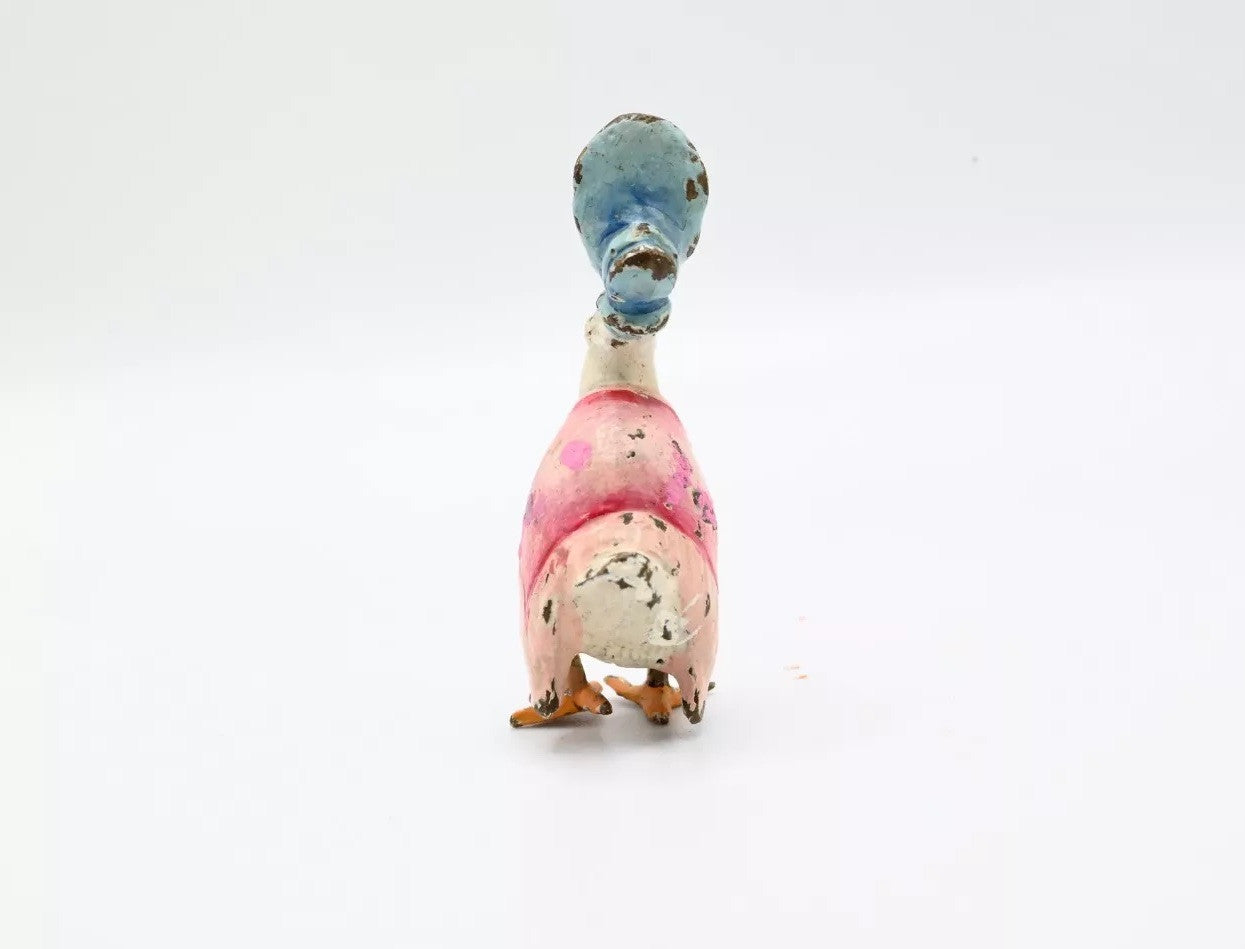 Original Antique Austrian Vienna Cold Painted Bronze Jemima Puddle-Duck Figure2